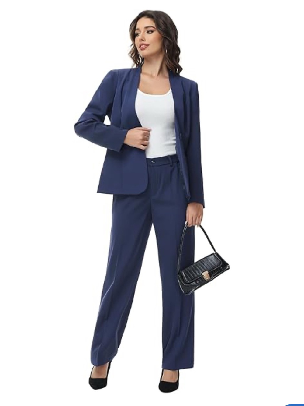 Kasper Classic Navy blazer and  Pantsuit set NWOT SIZE 12/14 suite set